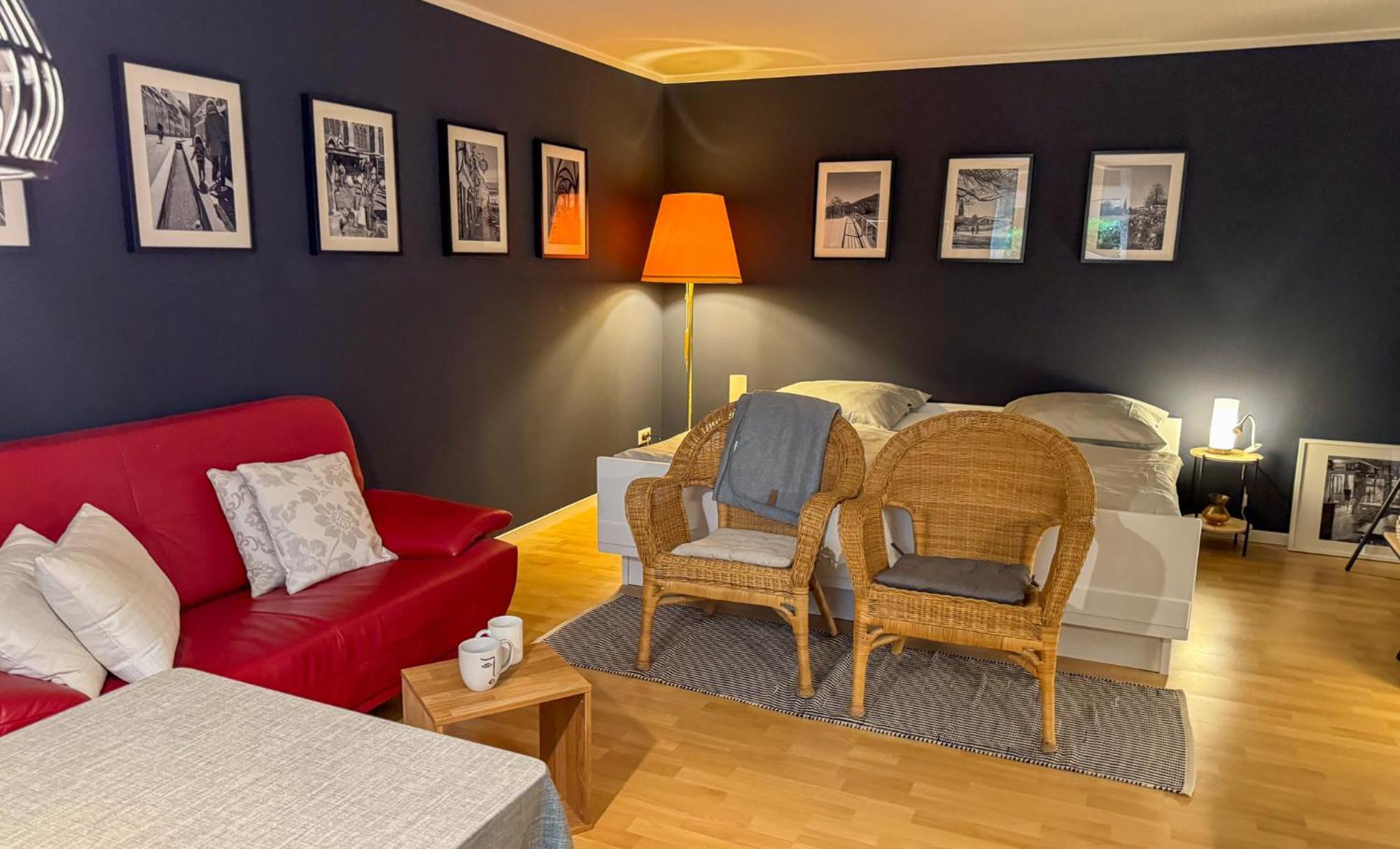 Apartment Parkplatz Garten Rad-Garage Freiburg im Breisgau Eksteriør bilde