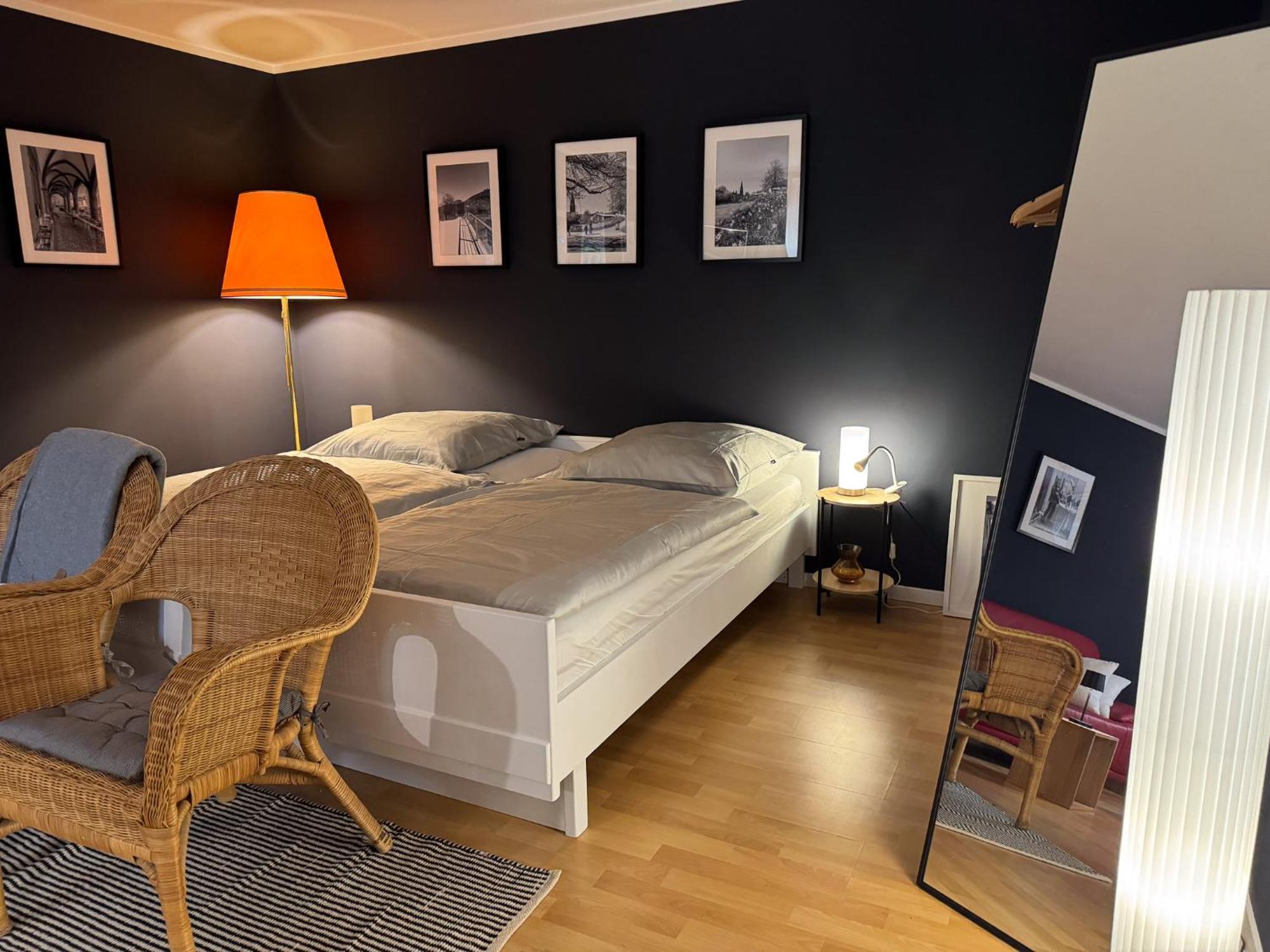 Apartment Parkplatz Garten Rad-Garage Freiburg im Breisgau Eksteriør bilde